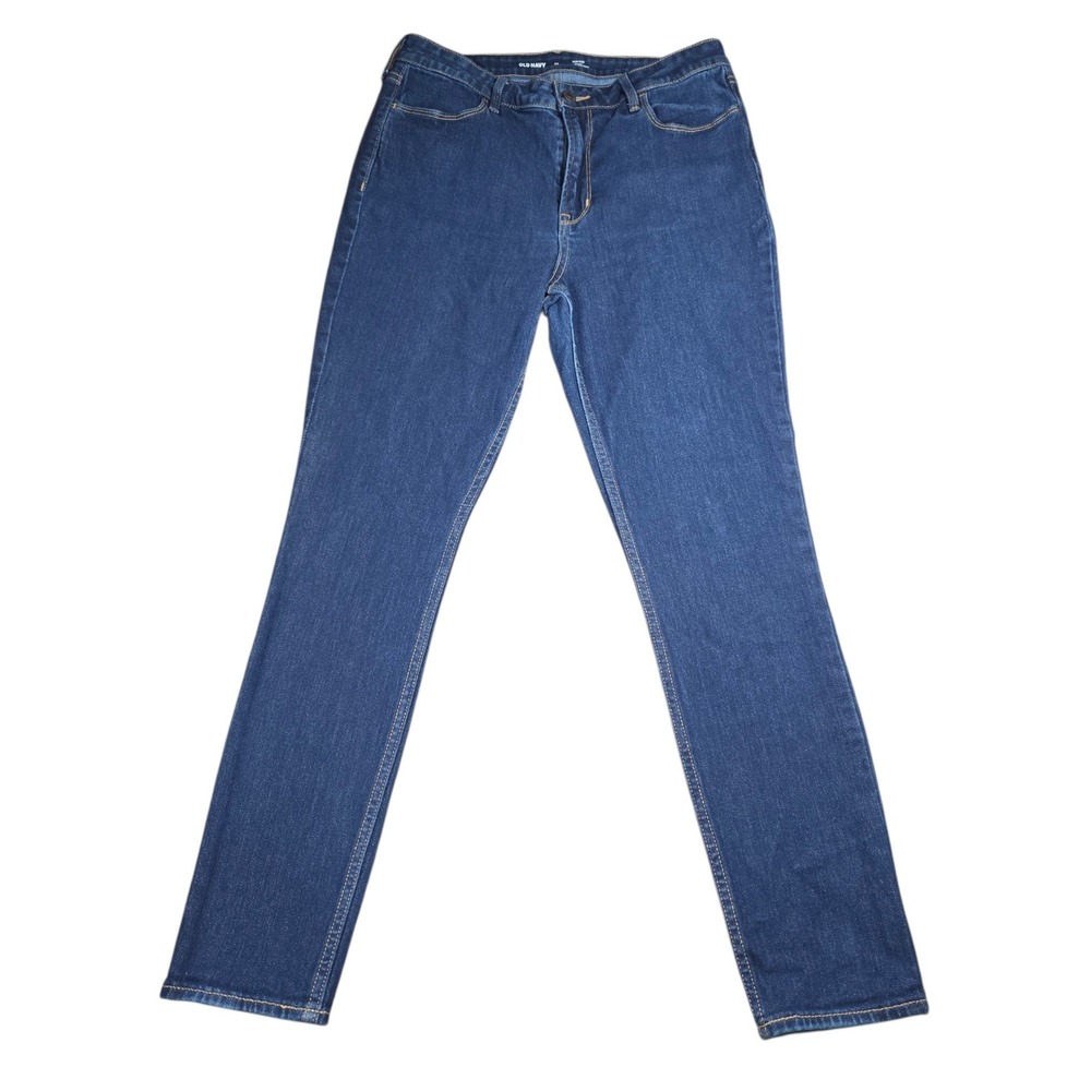 Old Navy Wow Super Skinny Jeans Womens Dark Wash High Rise Denim Pant Size 12